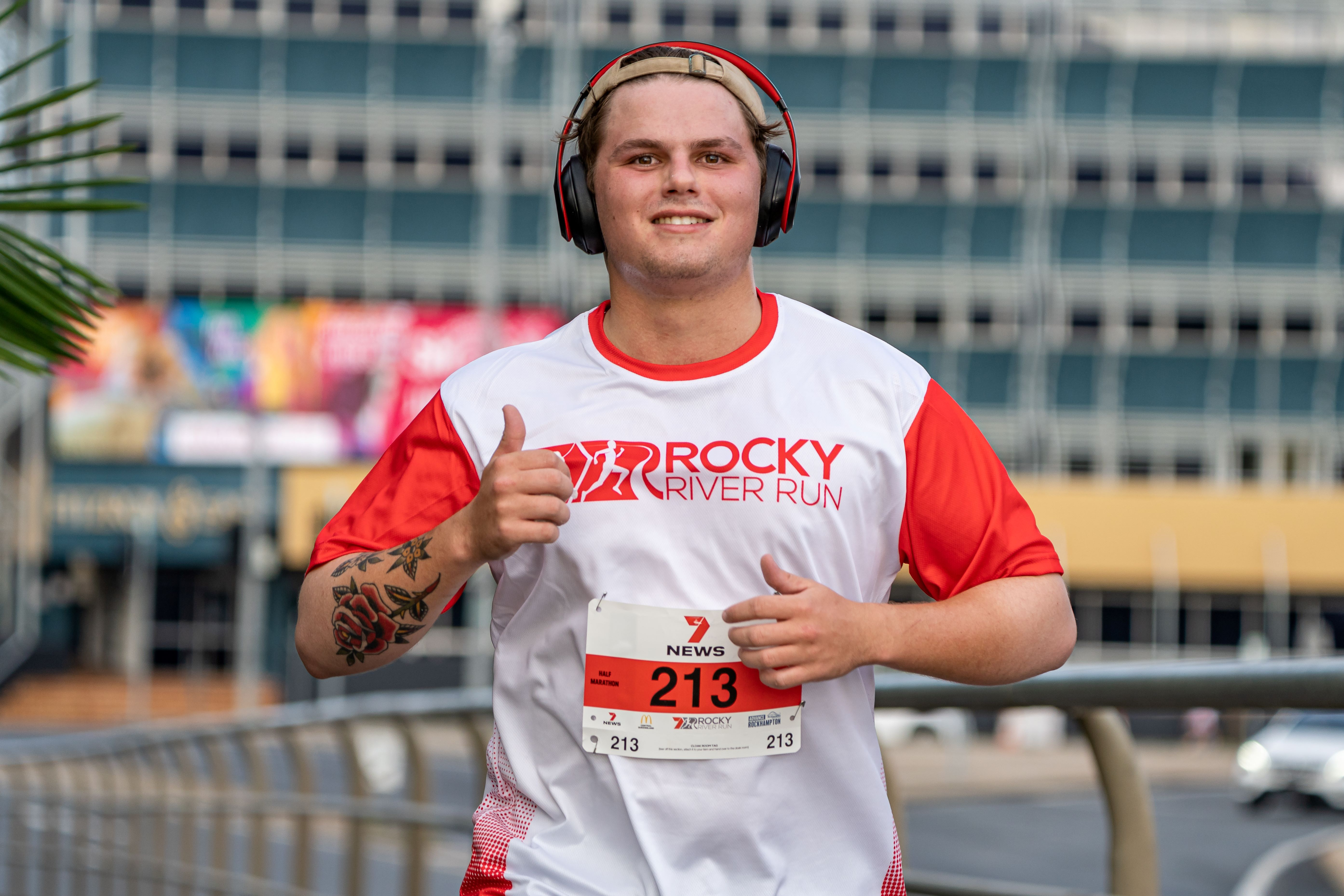 7Rocky River Run Half Marathon Participant